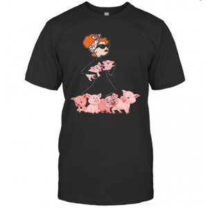 Pig A Cool Lady Crewneck Sorry My Nice Button Is Out Of Order  T-Shirt